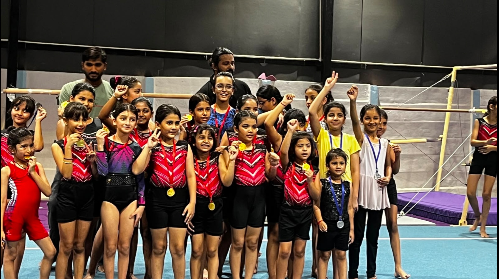 Gold Medal in Gymnastics Competition